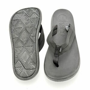 Chaco Women's Black Slide Flip Flops. Size 10